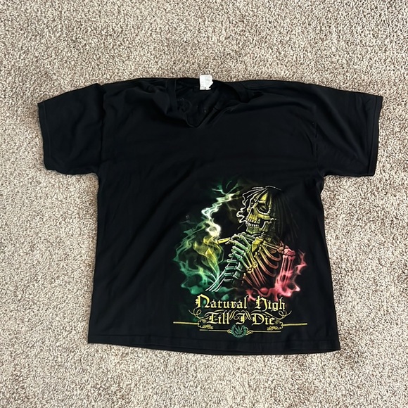Natural High Till I Die Tshirt Size XL - Picture 4 of 6